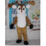 Red Nose Deer Mascot Costume Adult Deer Costume Free Shipping