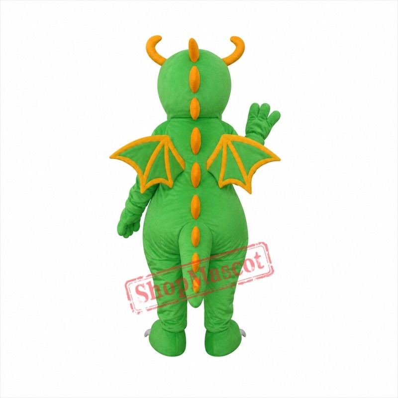 Big Nose Green Dinosaur Mascot Adult Costume Free Shipping Big Nose Green Dinosaur Mascot Adult Costume Free Shipping