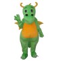 Big Nose Green Dinosaur Mascot Adult Costume Free Shipping