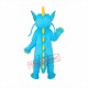 Blue Yellow Serrated Teeth Dragon Mascot Adult Costume Free Shipping Blue Yellow Serrated Teeth Dragon Mascot Adult Costume Free Shipping