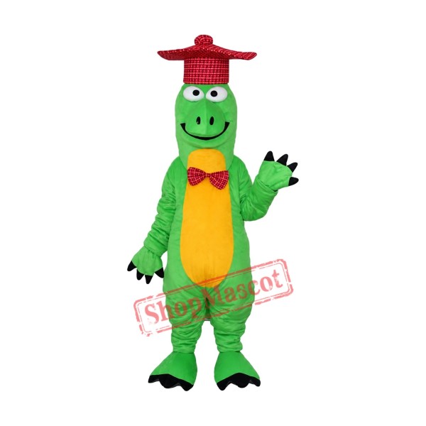 Gentleman Dinosaur Mascot Adult Costume Free Shipping Gentleman Dinosaur Mascot Adult Costume Free Shipping