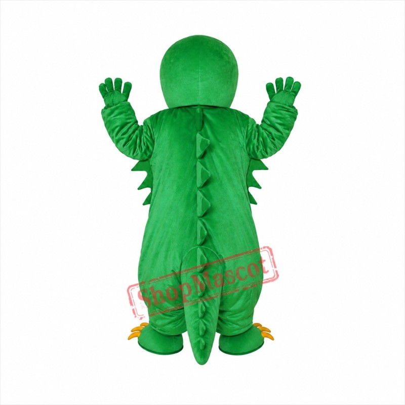 Green Chinese Dinosaur Adult Mascot Costume Free Shipping Green Chinese Dinosaur Adult Mascot Costume Free Shipping