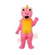 Pink Long Thorn Dragon Mascot Adult Costume Free Shipping Pink Long Thorn Dragon Mascot Adult Costume Free Shipping