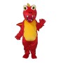 Red Thorn Dragon Mascot Adult Costume Free Shipping
