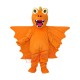 Revised Version Orange Long Thorn Dragon Mascot Adult Costume Free Shipping Revised Version Orange Long Thorn Dragon Mascot Adult Costume Free Shipping