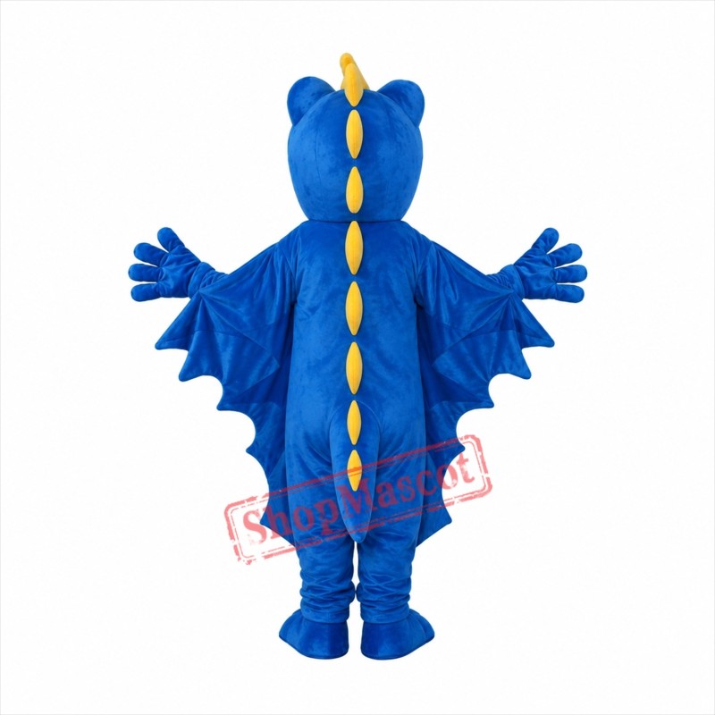 Revision Blue Dinosaur Mascot Adult Costume Free Shipping Revision Blue Dinosaur Mascot Adult Costume Free Shipping