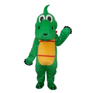 Yoshi Dinosaur Mascot Adult Costume Free Shipping