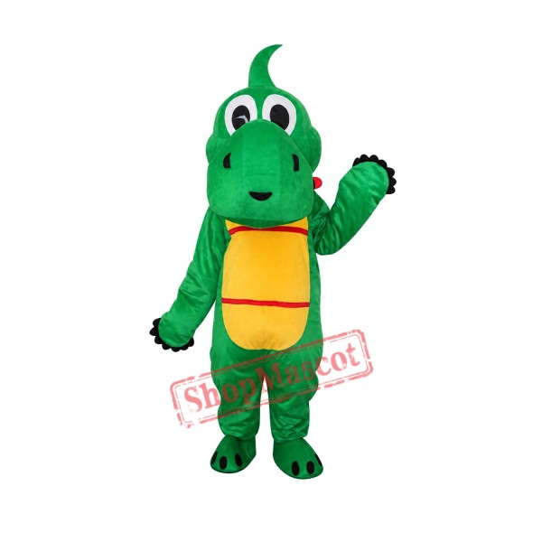 Yoshi Dinosaur Mascot Adult Costume Free Shipping