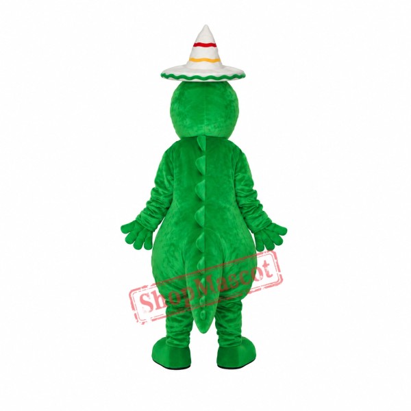 Crocodile with Hat Mascot Adult Costume Free Shipping Crocodile with Hat Mascot Adult Costume Free Shipping