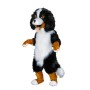 White & Black Sheep Dog Mascot Costume Free Shipping