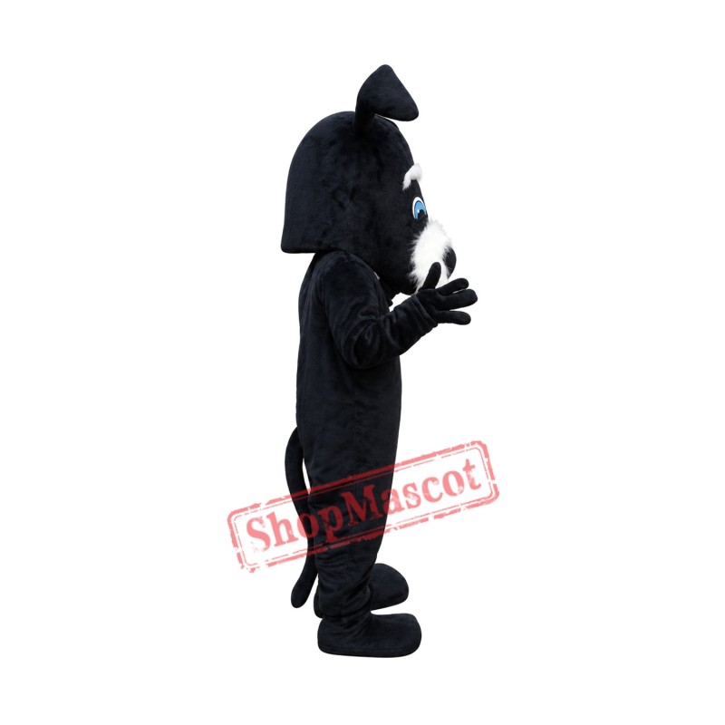 Black Dog Mascot Costume Cartoon Free Shipping Black Dog Mascot Costume Cartoon Free Shipping