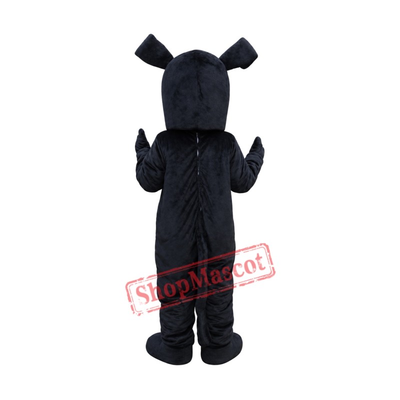 Black Dog Mascot Costume Cartoon Free Shipping Black Dog Mascot Costume Cartoon Free Shipping