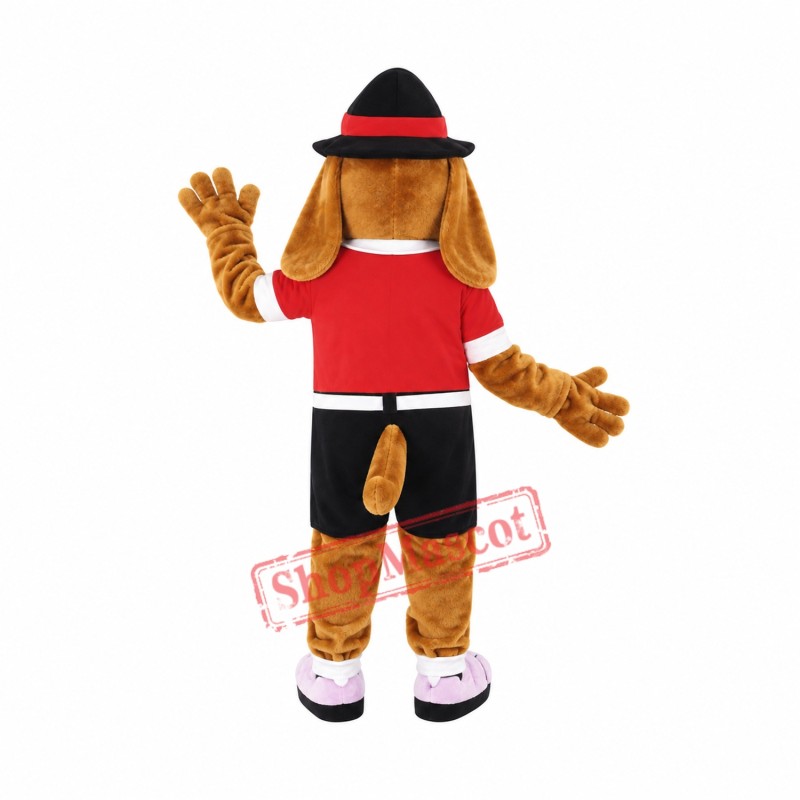 Coffee Dog Mascot Costume Free Shipping