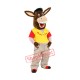 Martin the Donkey Mascot Costume Free Shipping Martin the Donkey Mascot Costume Free Shipping