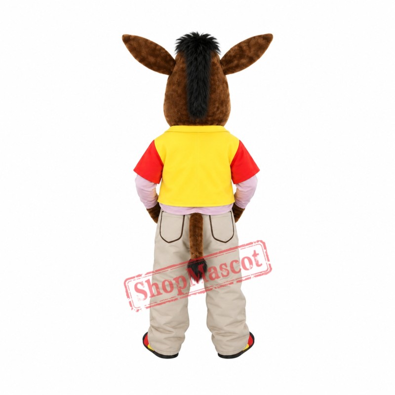 Martin the Donkey Mascot Costume Free Shipping Martin the Donkey Mascot Costume Free Shipping