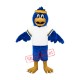 Blue Falcon Mascot Costume Character Eagle Bird Free Shipping
