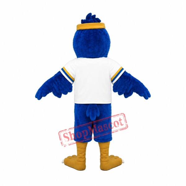 Blue Falcon Mascot Costume Character Eagle Bird Free Shipping Blue Falcon Mascot Costume Character Eagle Bird Free Shipping