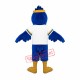 Blue Falcon Mascot Costume Character Eagle Bird Free Shipping