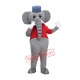 Grey Elephant Mascot Costume Cartoon Costum Free Shipping
