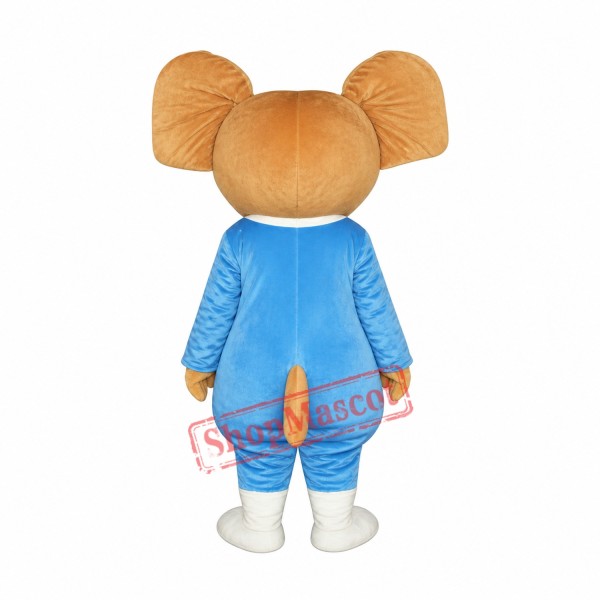 Coffee Elephant Mascot Costume Cartoon Costum Free Shipping