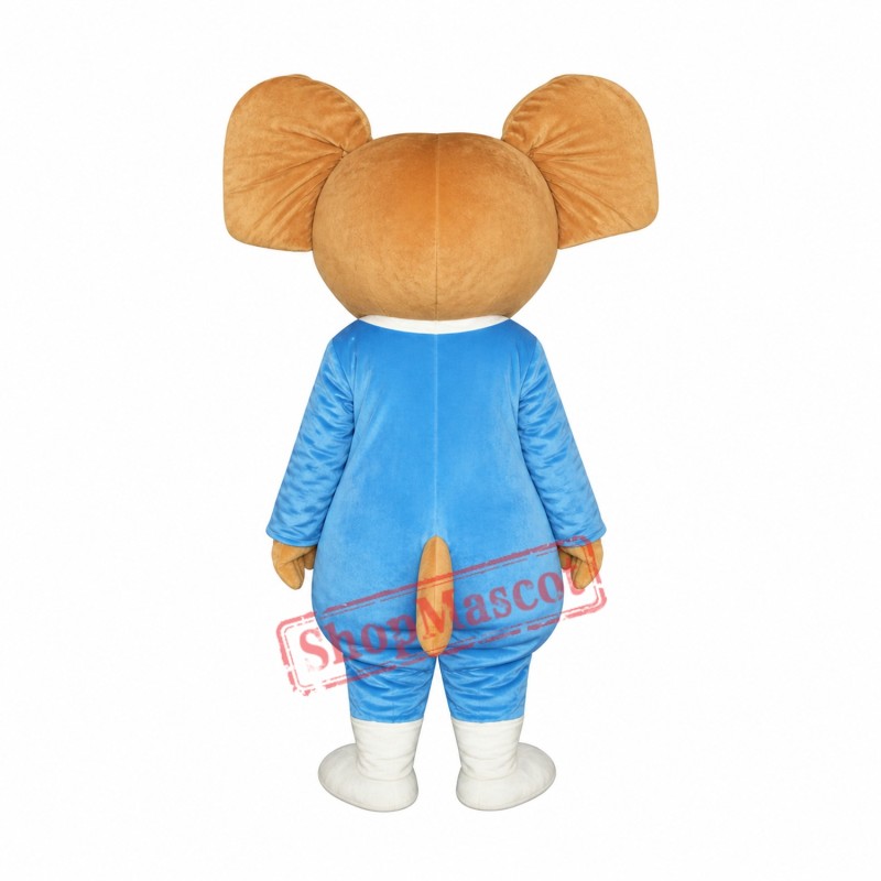 Coffee Elephant Mascot Costume Cartoon Costum Free Shipping
