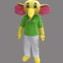 Yellow Elephant Mascot Costume Cartoon Costum Free Shipping