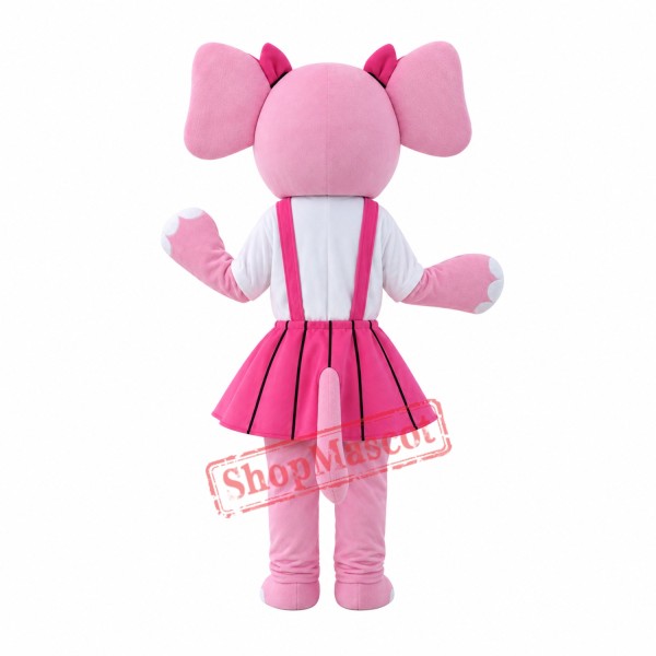 Pink Elephant Mascot Costume Cartoon Costum Free Shipping Pink Elephant Mascot Costume Cartoon Costum Free Shipping