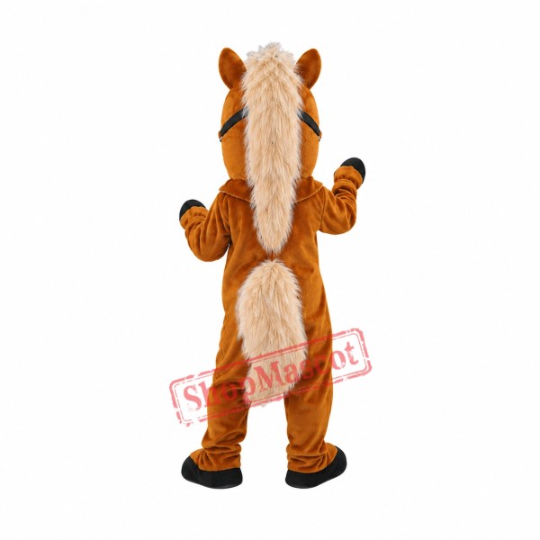 Stable Horse Mascot Costume - Plush Free Shipping Stable Horse Mascot Costume - Plush Free Shipping