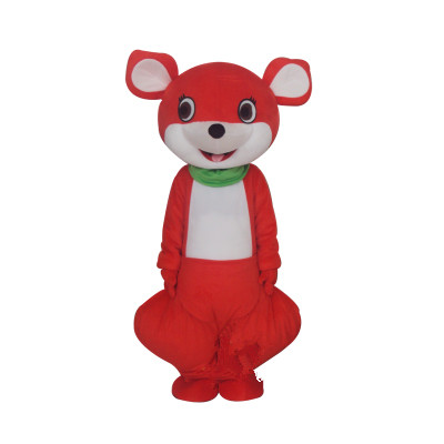 Red Kangaroo Mascot Costume Free Shipping