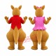 Red & Pink Kangaroo Mascot Costume Free Shipping Red & Pink Kangaroo Mascot Costume Free Shipping