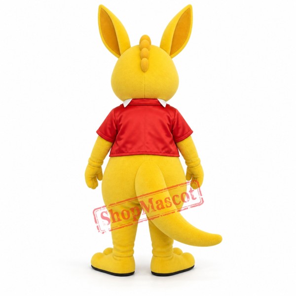 Yellow Kangaroo Mascot Costume Free Shipping Yellow Kangaroo Mascot Costume Free Shipping