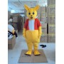 Yellow Kangaroo Mascot Costume Free Shipping