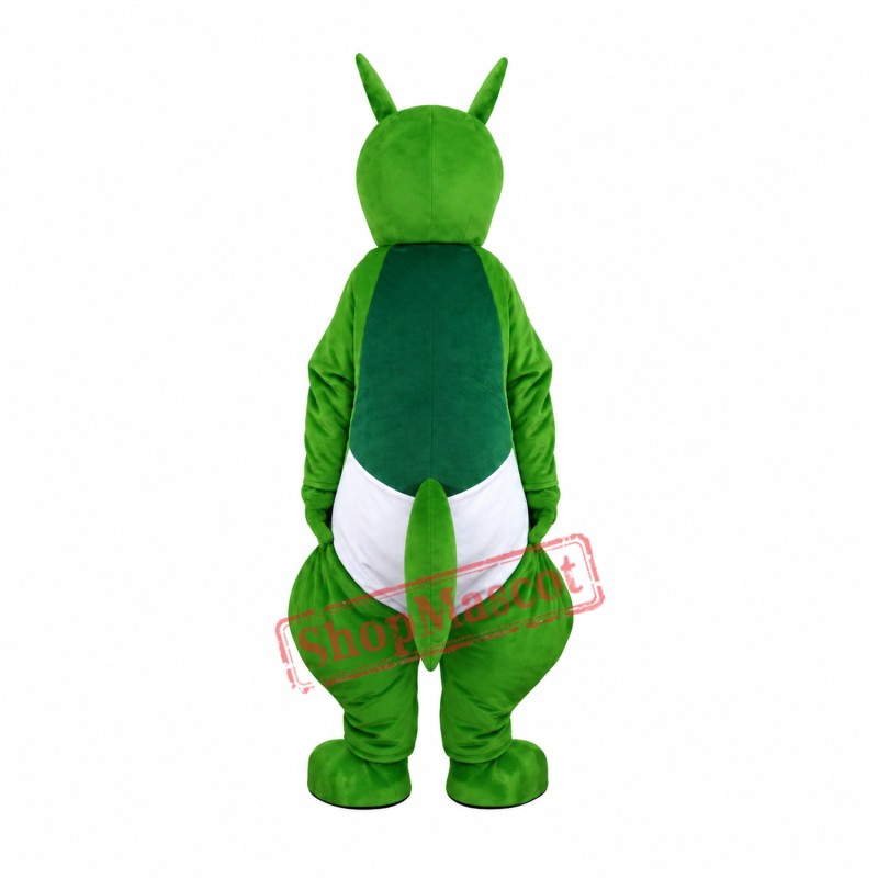 Green Kangaroo Mascot Costume Free Shipping
