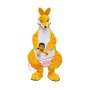 Yellow Big Kangaroo Mascot Costume Free Shipping