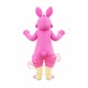 Pink Cartoon Kangaroo Mascot Costume Free Shipping