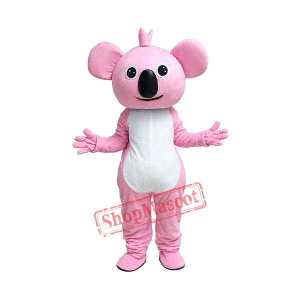 Pink Koala Cartoon Mascot Costume Free Shipping Pink Koala Cartoon Mascot Costume Free Shipping