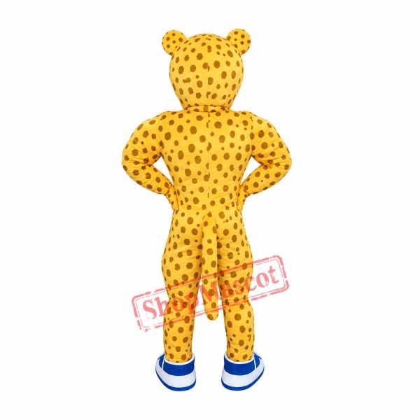 Yellow Panther Mascot Costume Leopard Free Shipping Yellow Panther Mascot Costume Leopard Free Shipping