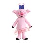 Character Adult cute pink pig Mascot Costume Free Shipping
