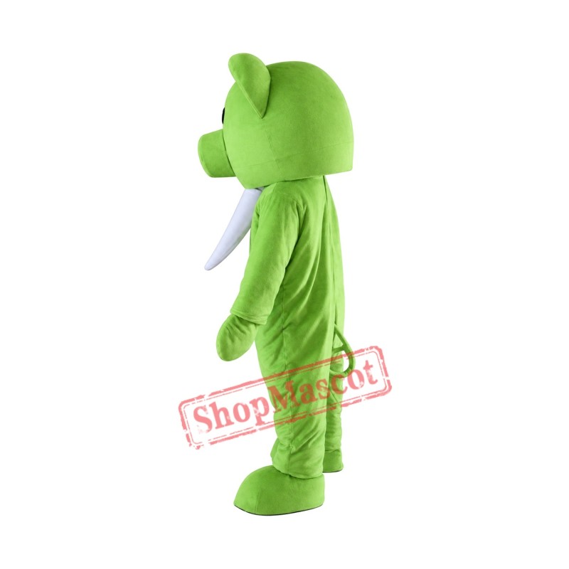 Green Pig Mascot Costume Adult Costume Free Shipping Green Pig Mascot Costume Adult Costume Free Shipping