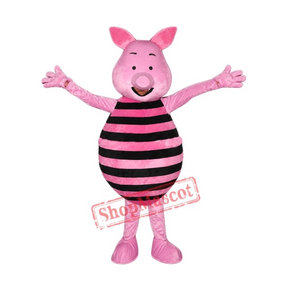 Pink Pig Mascot costume Free Shipping