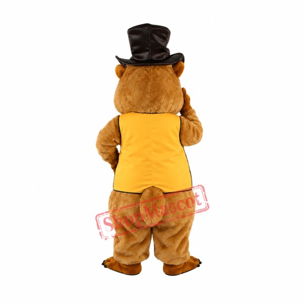 Mr. Beaver Mascot Costume Mr. Beaver Mascot Costume