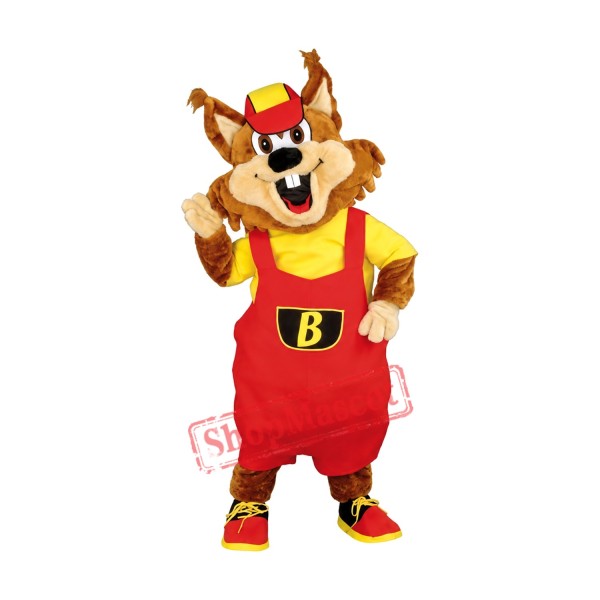 New Beaver Mascot Costume New Beaver Mascot Costume
