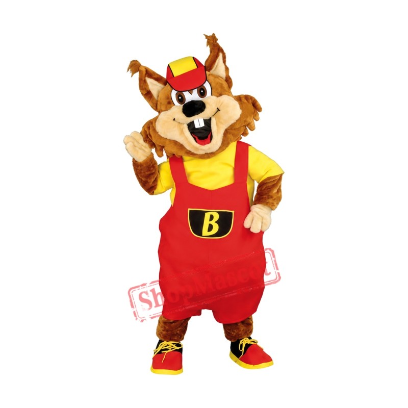 New Beaver Mascot Costume