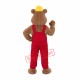 Model Beaver Mascot Walking Act Promotion Costume