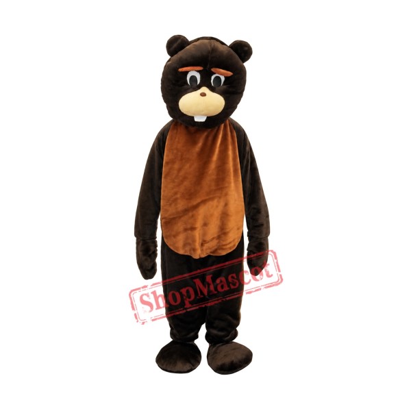 Beaver Professional Quality Mascot Costume