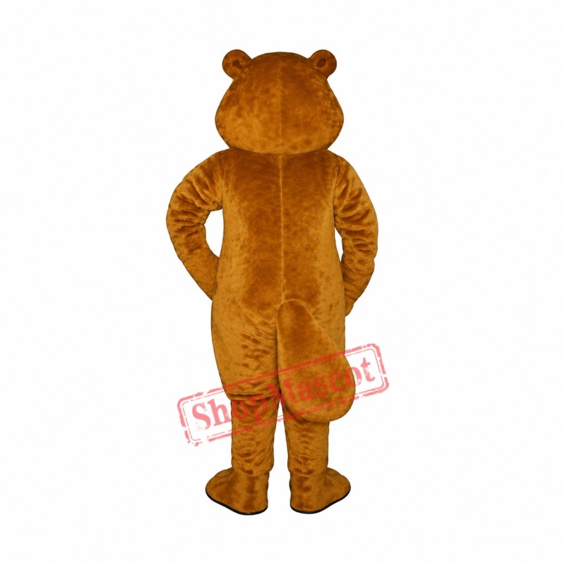 Albert Beaver Mascot Costume Albert Beaver Mascot Costume
