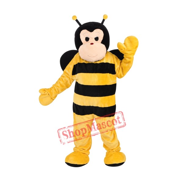 Men's Bumble Bee Plush Mascot Costume Men's Bumble Bee Plush Mascot Costume
