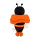 Orange Black Bee Christmas Halloween Mascot Costume Orange Black Bee Christmas Halloween Mascot Costume