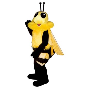 Fluffy Bee Mascot Costume