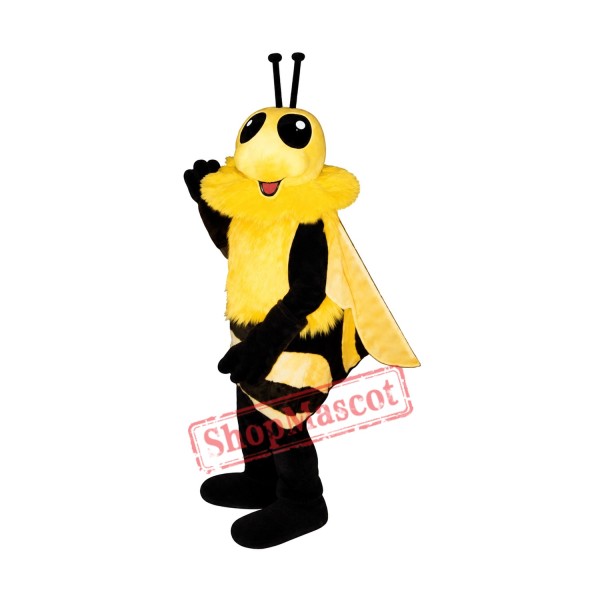 Fluffy Bee Mascot Costume Fluffy Bee Mascot Costume